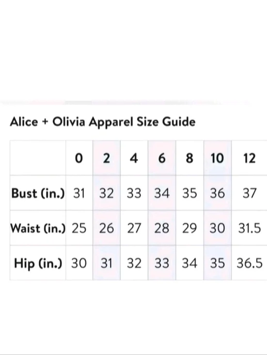 Alice + Olivia Alexia Ruffled Sheer Blouse in Pink Size  XS NWOT - Picture 12 of 12